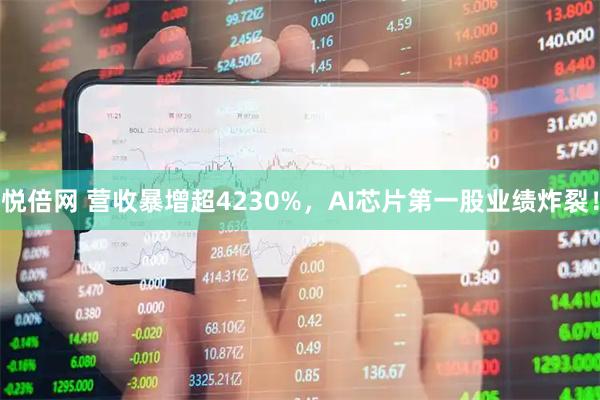 悦倍网 营收暴增超4230%，AI芯片第一股业绩炸裂！