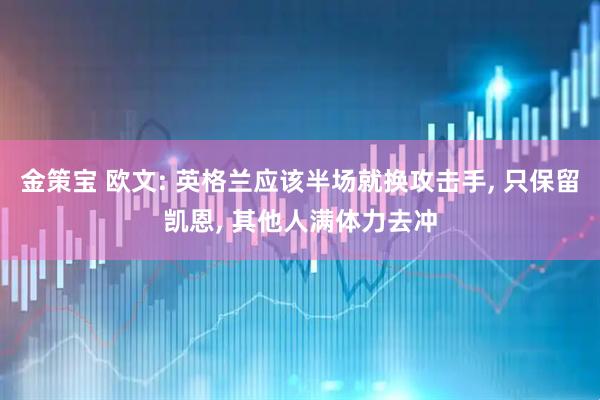 金策宝 欧文: 英格兰应该半场就换攻击手, 只保留凯恩, 其他人满体力去冲